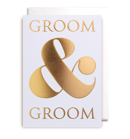 Groom & Groom Card