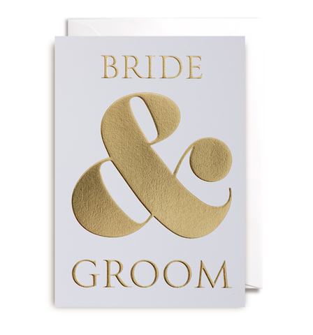 Bride & Groom Card