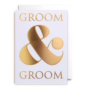 Groom & Groom Card