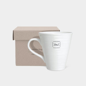 Boxed Porcelain Mug  - 'Dad'