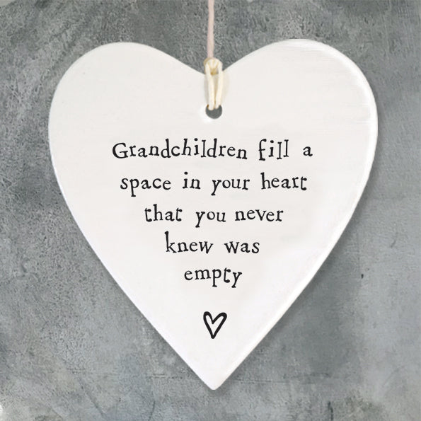 Porcelain Heart - 'Grandchildren'