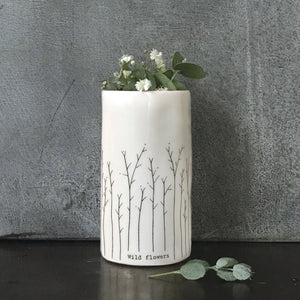 Porcelain Vase - 'Wild Flowers'