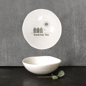Small Porcelain Dish - 'Sunshiny Day'