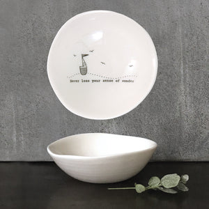 Medium Porcelain Dish - 'Sense of Wonder'