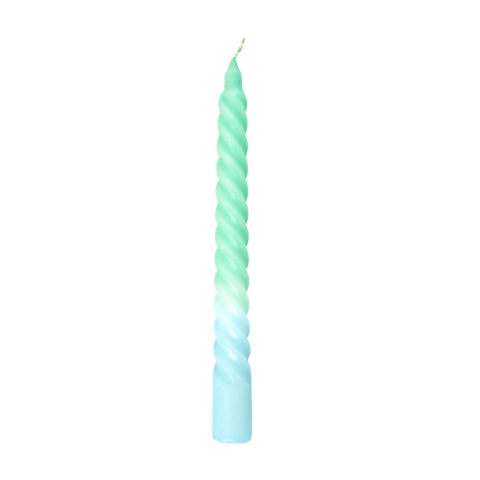 Twisted (Single) Candle - Mint