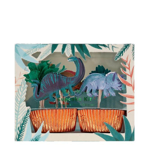 Dinosaur Kingdom Cupcake Kit (set of 24 toppers)