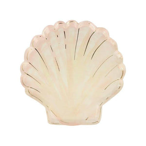 Watercolour Clam Shell Plates (set of 8)