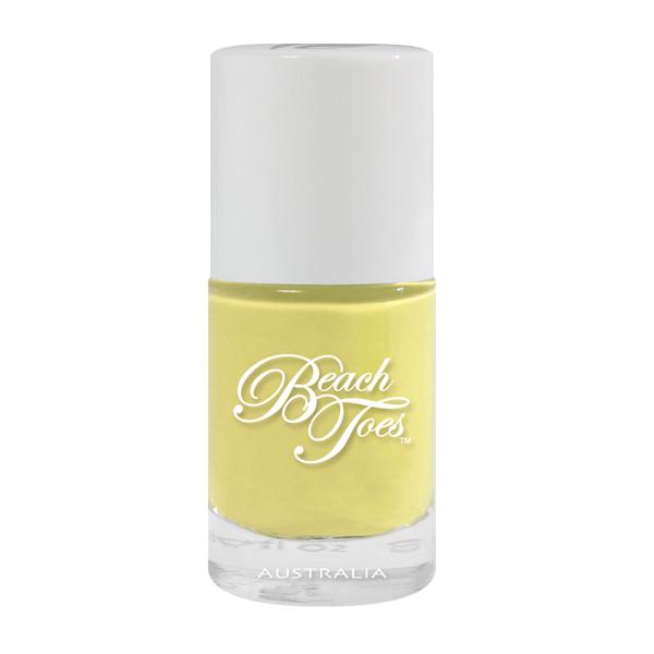 'Pina Colada' Pastel Lemon Crème Nail Polish