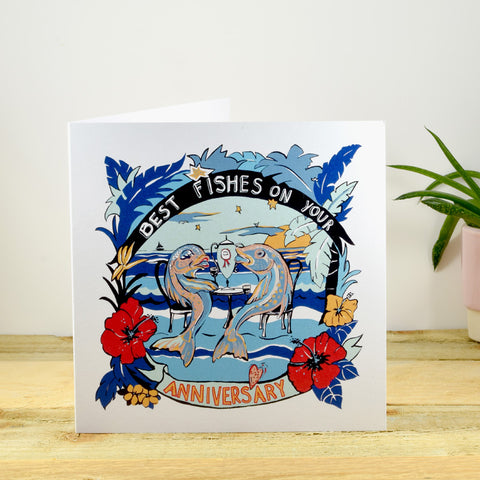 Best Fishes On Your Anniversary' Card