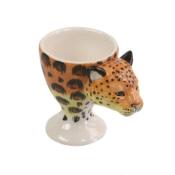 Ceramic Cheetah Eggcup