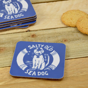 Salty Old seadog' Coaster