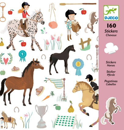 PAPER STICKERS - Horses